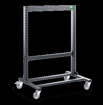 avero Mobile systems Loading Carriage For the provision of materials and tools in the workstation Solid floor group with 100 diameter castors, 2 of them lockable available in 2 heights avero Vertical