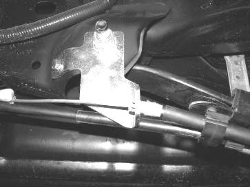 Recheck the front and rear brake hoses and ABS lines for proper clearances. 56.