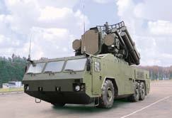 COMBAT VEHICLE The T381 CV is the key asset of the SAM system.