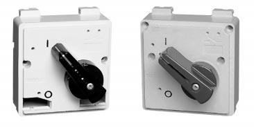 An escutcheon ring and interlock clip are provided as standard. The standard design includes a lock-off feature.