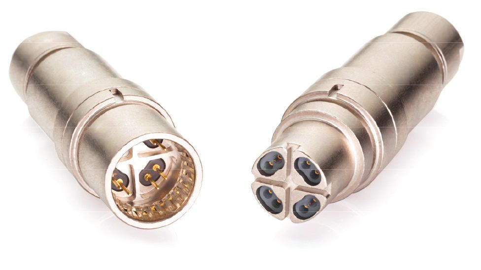 GMM modules GM connectors are designed for accepting modules for many different applications: Ethernet and data transmission Coaxial connections Fibre optic Power cables ignals up to 14 wires Each