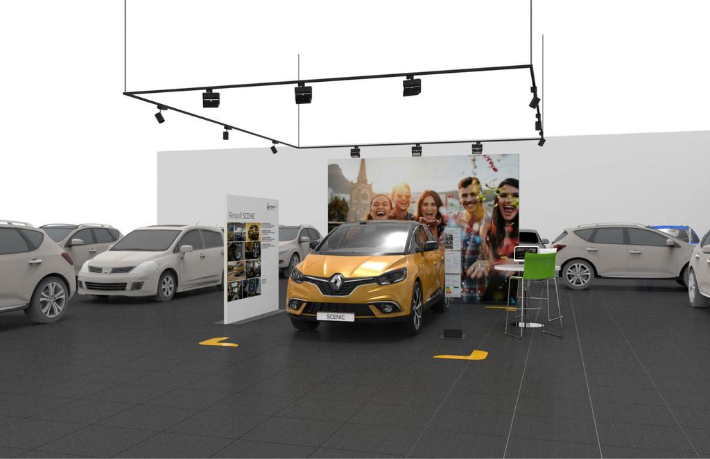 MULTIBRAND SITES WITH A RENAULT CORNER integration into the showroom 4.