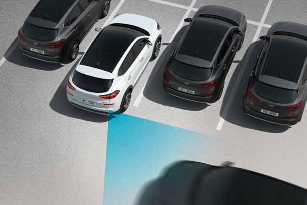 Blind-Spot Collision Warning (BCW) BCW provides visual and audible warnings when there is an object in a blind spot while changing lanes.