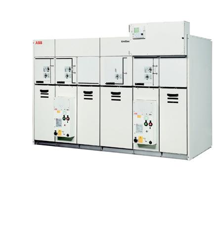 Medium voltage switchgear protects transformer and provides network opening points for service and reconfigurations.