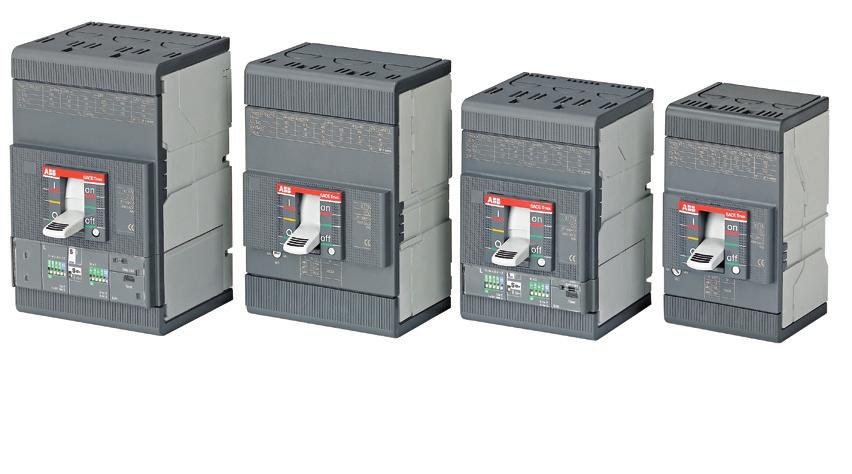 32 UNIPACK-S STEEL COMPACT SECONDARY SUBSTATION Equipment Tmax molded case circuit breakers General Tmax family is available as a complete range of molded case circuit breakers, up to 1600A.