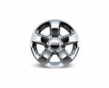 COLORS WHEELS INTERIOR TRIMS BLACK TUNGSTEN METALLIC 18 Aluminum with High Polished Finish (Standard on LS and LT) 20 Polished