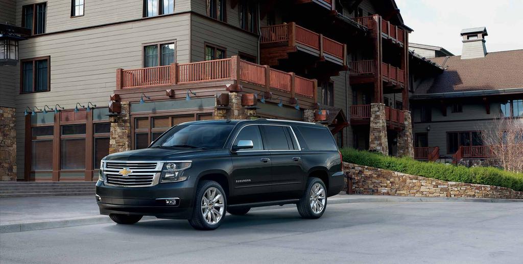 THE 2017 CHEVROLET SUBURBAN The 2017 Suburban is a vehicle that offers you more of things that you want most in an SUV.