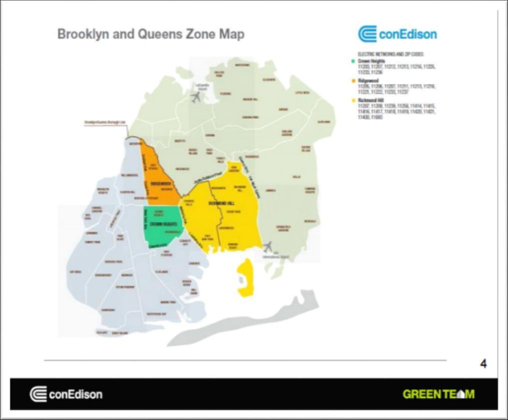 Brooklyn Queens Demand Management Program Substation upgrade deferral = $ 1.