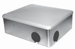 A-DEC 500 FLOOR BOXES PRODUCT DESCRIPTION PART NUMBER SURF Cast frame Does not include umbilical or utilities 17" x 16.