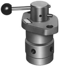 EMechanically Operated Directional s Mechanically Operated Directional s DIRECIONL CONROLS hese valves are chiefly used to shift the pilot circuit.
