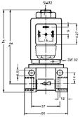 111 SOLENOID VALVES Pressure- and vacuum-resistant 2/2-way valves of compact construction, maintenance-free, with direct acting, solenoidoperated high-speed poppet valves, for screwed pipe joints in
