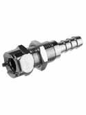 42 COUPLING TECHNOLOGY Quick-Disconnect Coupling made of Chromium-Plated Brass, NW 6.4 Cat. No.