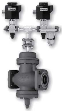 Gas Powered Valves valves are uniquely constructed to use discharge pressure to close.