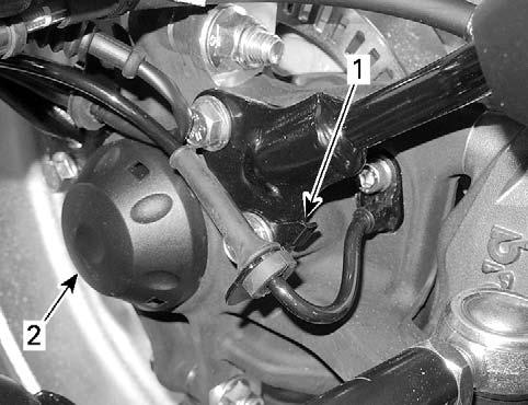 PARTS TO BE INSTALLED 7. Ensure harness brackets are properly positioned when torque is applied. 8.