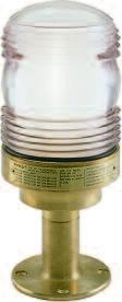 Perko Navigation Lights HUMCOLights USCG 2nm FIG. 008 ALL-ROUND LIGHT CERTIFIED FOR USE ON POWER DRIVEN VESSELS UNDER 20 METERS (65.6 FT.