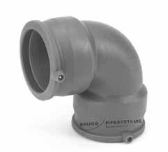 1.400 Electro-fusion joints Dimensions Ø 75-160 mm Coupling Heating, 6 bar Material: cross-linked
