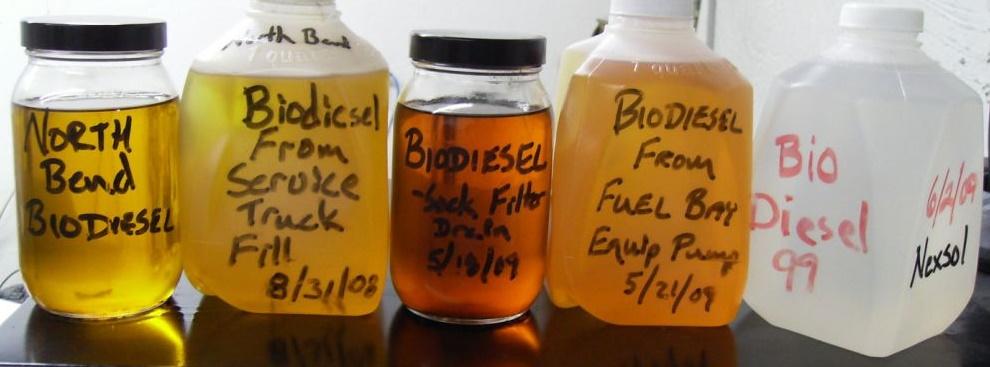Fuel Selection Alternative fuels selected as primary DPM control methodology based on cost and implementation Biodiesel selected fuel choices available Recycled yellow-grease derived Virgin soybean