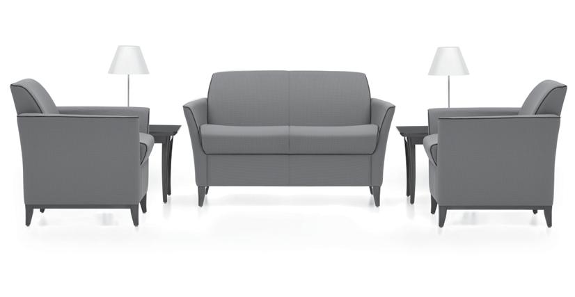 C CAMINO CAMINO models shown: 5471-CP Lounge Chair, 5475-W End Table, 5472-CP Two Seat Sofa.