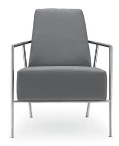 LM ML ML STANDARD FEATURES Modern seating with a distinctive retro design. Features a steel tube frame, legs and arms. Fully upholstered continuous seat and back cushions.
