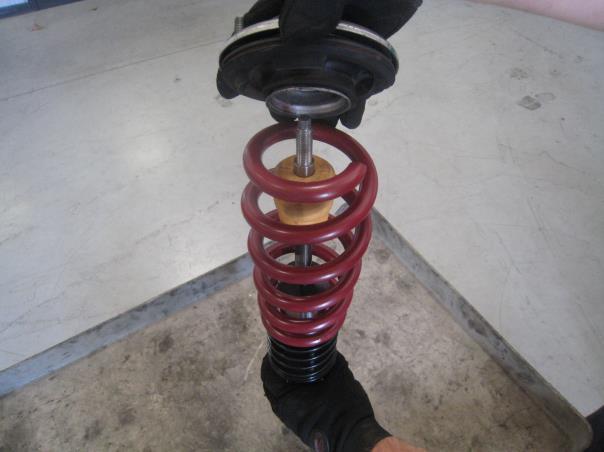 the Eibach Pro Street S Coilover, and secure it