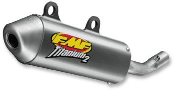 some models when installing an FMF Gold Series Ti- SILENCERS Tagged as the lightest silencer made, the Ti- is the direct result of FMF s commitment to factory-level racing A full