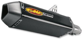 APEX SLIP-ON MUFFLERS FMF introduces the most advanced slip-on on the market Feature a diamond shape developed to incorporate with today s aggressive and streamlined sport bike body lines Constructed