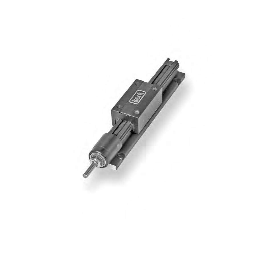 RGS08 Non-Motorized Linear Rais With Guide Screw RGS08 Non-Motorized Linear Rais Non-motorized RGS inear rais feature standard wear-compensating, anti-backash driven carriages to insure repeatabe and