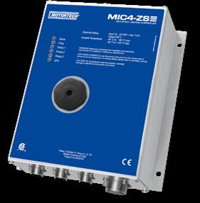 I MIC4-ZS Ignition Controller MIC4-ZS Based on the MIC4 series, MOTORTECH produces a special controller version as a replacement for the TEM-ZS1 and TEM-ZS3 ignition system used on MWM /DEUTZ gas