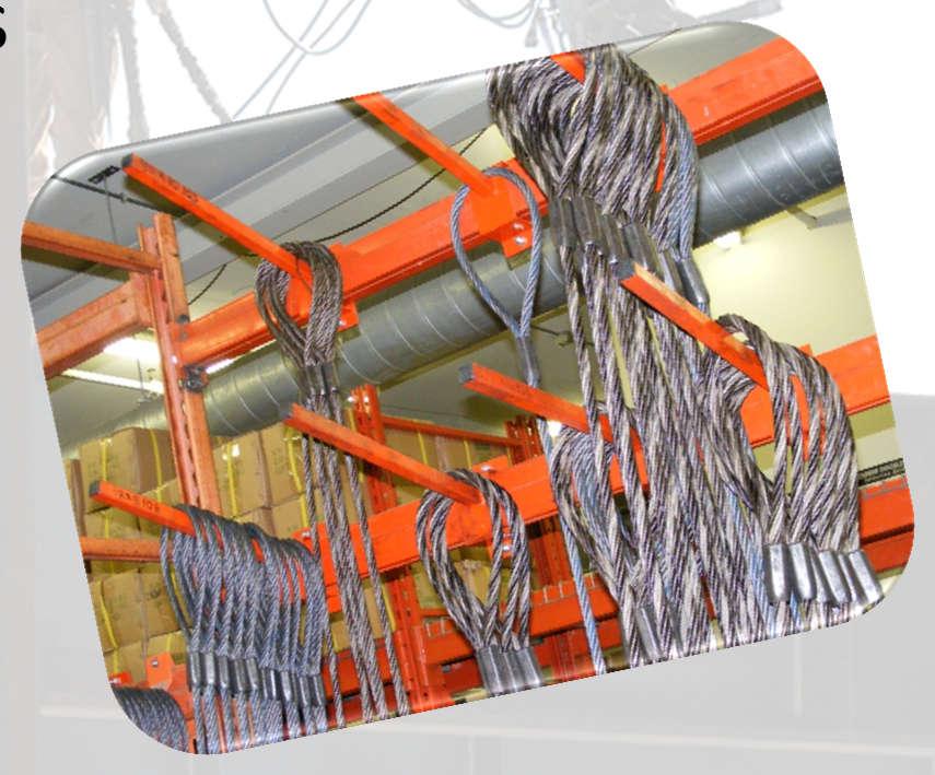 Wire Rope Slings Advantages Low cost Heat resistant Flexibility Reusable
