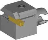 KM Mini Cutting Units A4 Grooving KM Mini Cutting Units A4EN Insert Mounting Seating Screw Left Hand Right Hand A4EN-style cutting units can be used for either leftor right-hand applications.