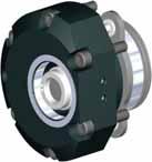 Increased clamping force. Available options: flange cartridge, boring cartridge, straight shank, and VDI.