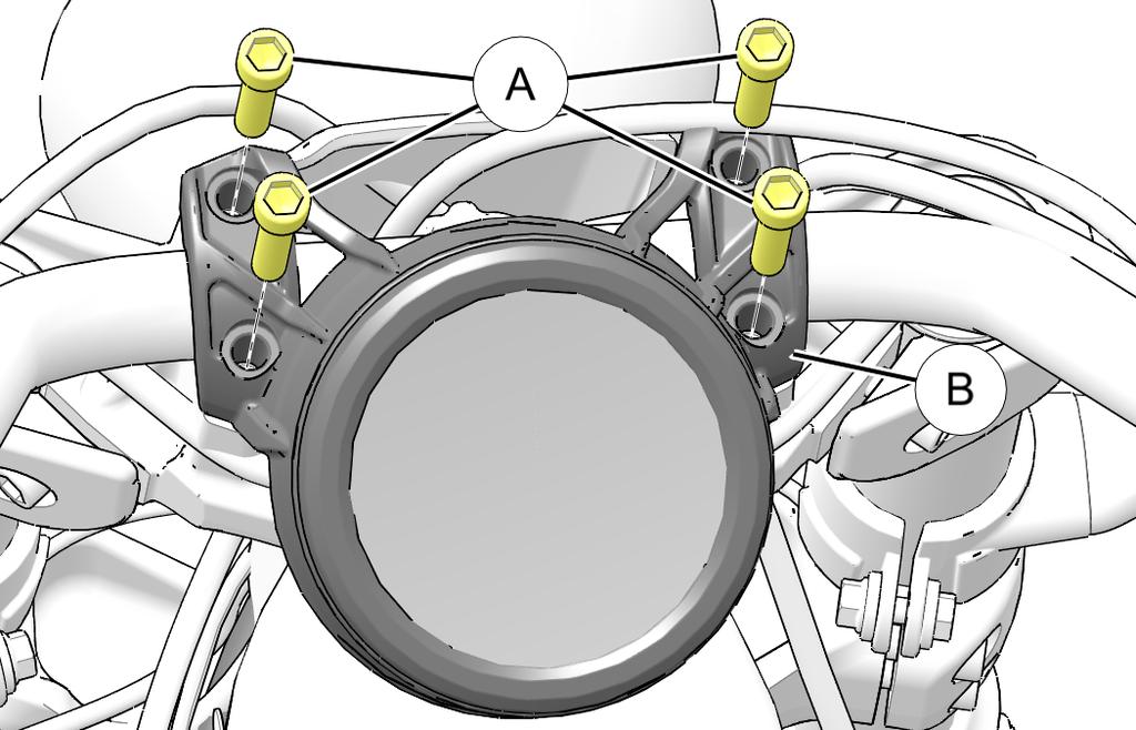 Ensure motorcycle is parked on a flat surface, kickstand is fully extended, and vehicle is stable prior to installation. SCOUT : WIRING PREPARATION 1.