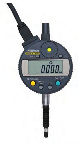 BSOLUTE Digimatic Indicator ID-C Signal Output Series 543 With signal input "contact" and signal output "open collector" The judgement signal can be output to an external device, such as a sequencer,