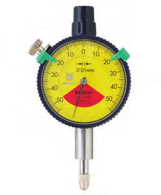 One Revolution Type Dial Indicator - Series 1 Series 1 Series 1 Limiting pointer to one revolution eliminates the reading errors that can occur with Dial Indicators featuring more than one revolution