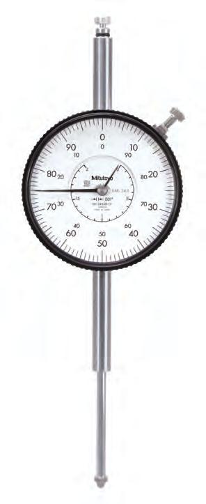 Imperial Dial Indicator with large diameter scale - Series 3 Series 3 Series 3 With large diameter scale of 3".