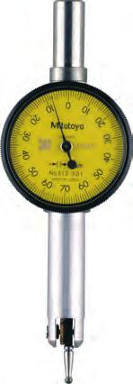 Lever Indicator - Small type Series 513 Small type with switch lever for changing the measuring direction. Rotatable scale for easy zero setting.