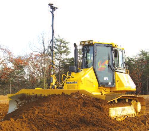 The powerful Komatsu engine incorporated into the makes this dozer fuel efficient and the logical choice in both grading and dozing operations.