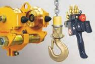 Chain containers, option A, B, C or D Chain containers are a simple and economical way of capturing the load chain and preventing it from interfering with the load, hoist