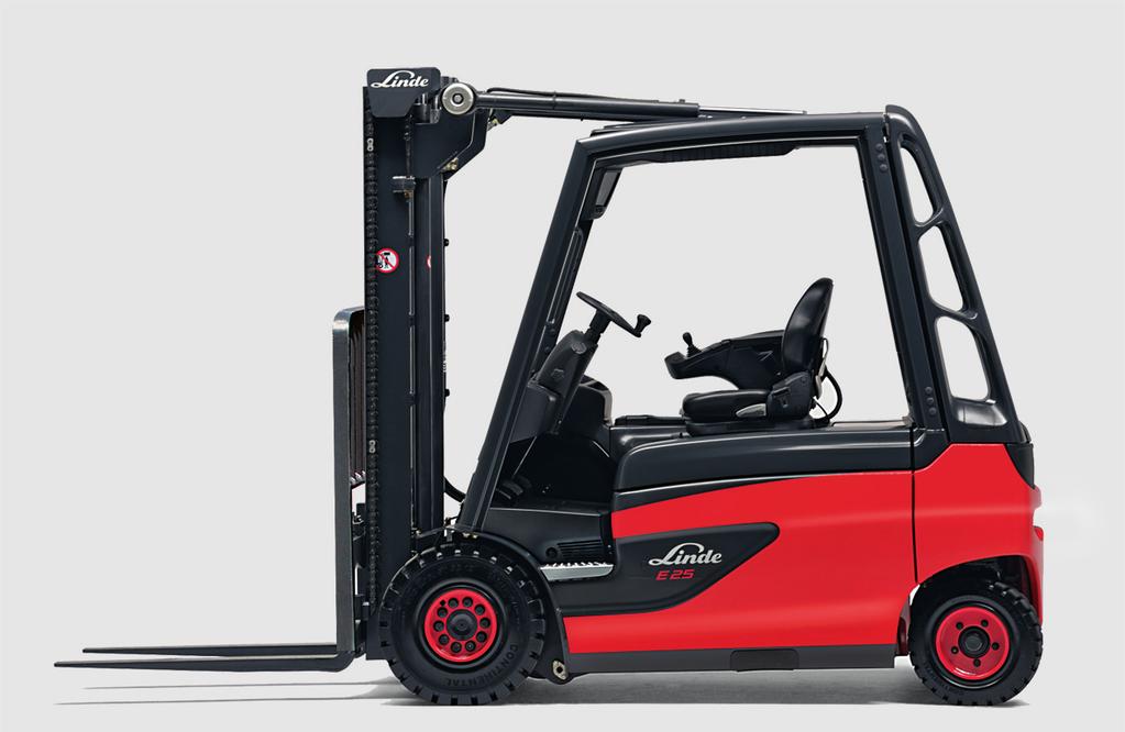 Features Linde compact drive axle 3 Dual motor drive design with high performance Linde AC technology 3 Optimum energy efficiency 3 Maintenance-free oil-bath service brake 3 Automatic parking brake 3