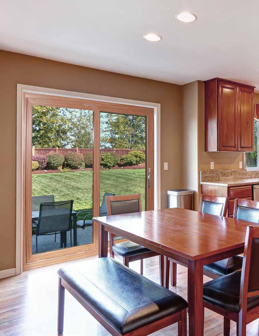 VINYL SLIDING PATIO DOORS Vinyl Sliding Patio Doors are tested against the most stringent industry standards for air and water infiltration, wind load resistance, ease of operation, forced entry and