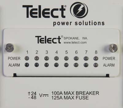 15. Before installing breakers or fuse holders and output wiring, turn power on to verify input power and indicators: Verify input voltage and polarity Whenever power is supplied, expect the