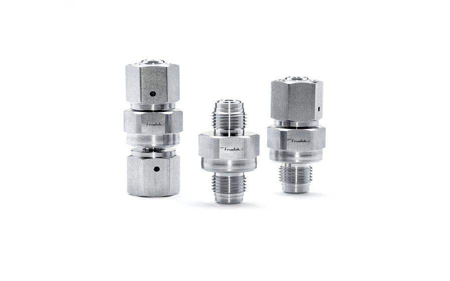 CHECK VALVES UHP CHECK VALVES (HIGH PURITY APPLICATION) CV Series: Maximum Working Pressure: up to 3000 psi Cracking Pressure: less than 2 psi Nominal Reseal Pressure: 4 psi Maximum Working