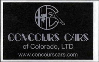 CONCOURS CARS 2414 West Cucharras St, Colorado Springs, CO 80904 719-473-6288