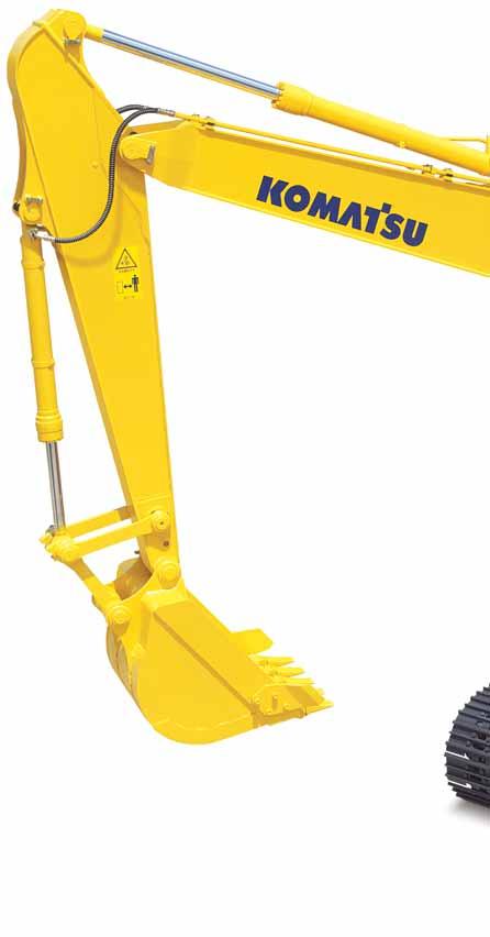 PC160-7 H YDRAULIC EXCAVATOR WALK-AROUND The PC160LC-7 is a rugged, productive, all-european machine.