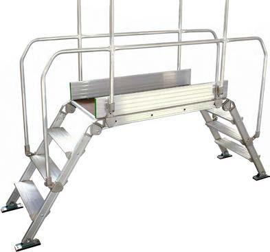 WORK PLATFORMS Bridging Steps Ideal for use in factories and distribution