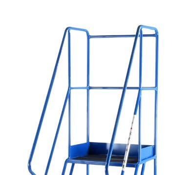 WAREHOUSE STEPS Mobile Safety Steps Strong tubular steel construction for