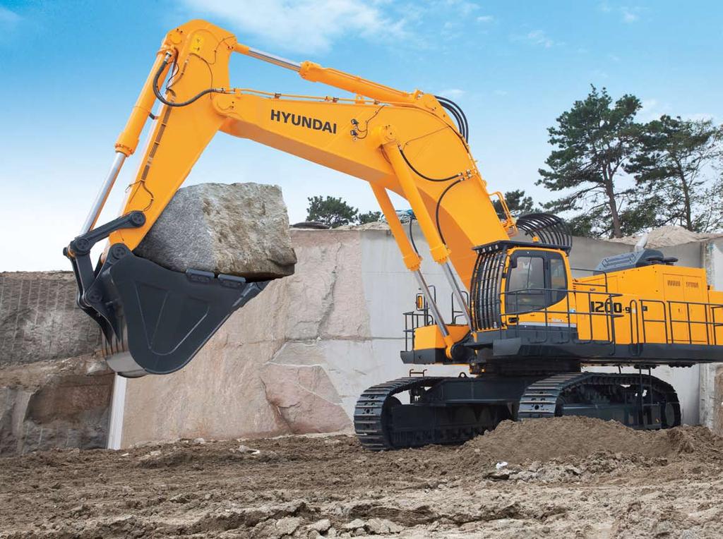 Pride at ork yundai eavy Industries strives to build state-of-the art earthmoving equipment to give every operator maximum performance, more precision, versatile machine preferences, and proven