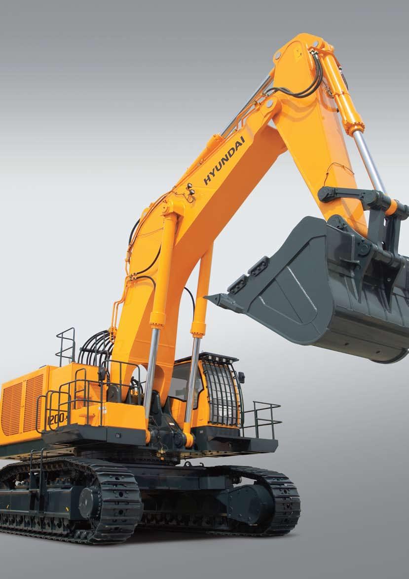 Precision Innovative hydraulic system technologies make the 9 series excavator fast, smooth and easy to control.
