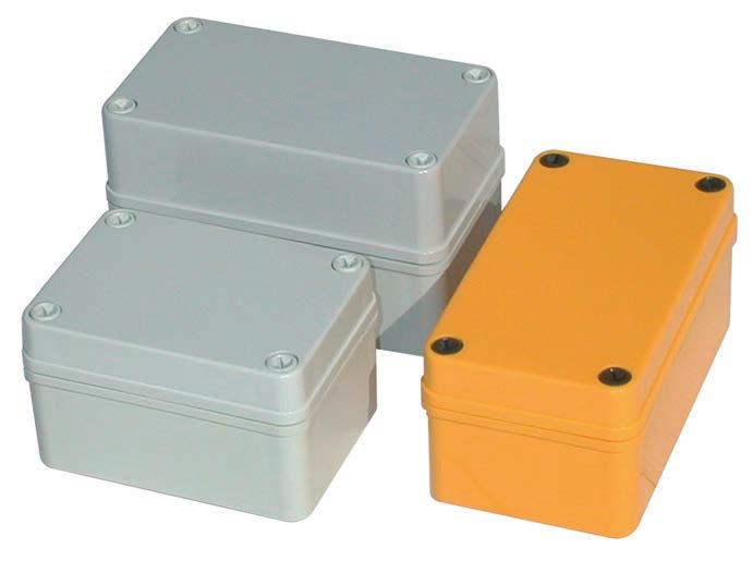 IP65/IP67 ABS/Polycarbonate Pushbutton Stations p Ideally suited to push-button process control applications p Extra deep bases to house electro-mechanical components p Wall mounting integral bosses