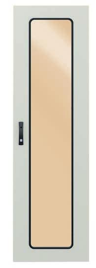 DOORS Doors Intended for use instead of front solid door or rear panel.